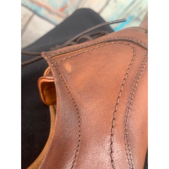 Florsheim Mens Mid Town Moc Shoe Lace Up10EEE (Wide) Brown  Solid Leather Upper main image 9